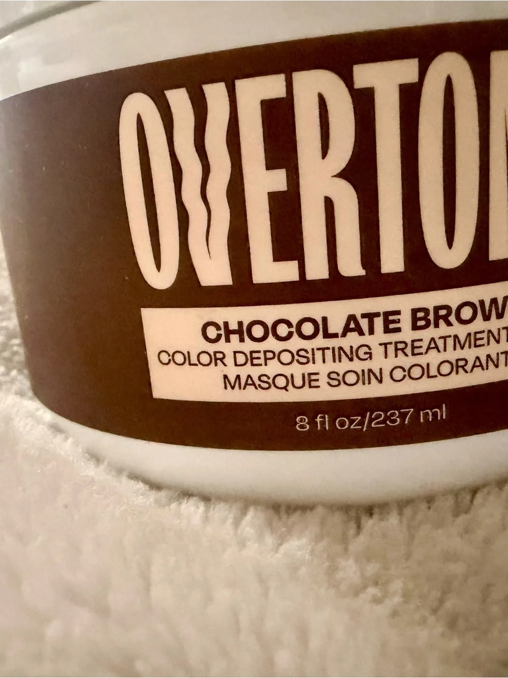 Chocolate Brown Color Depositing Treatment Mask